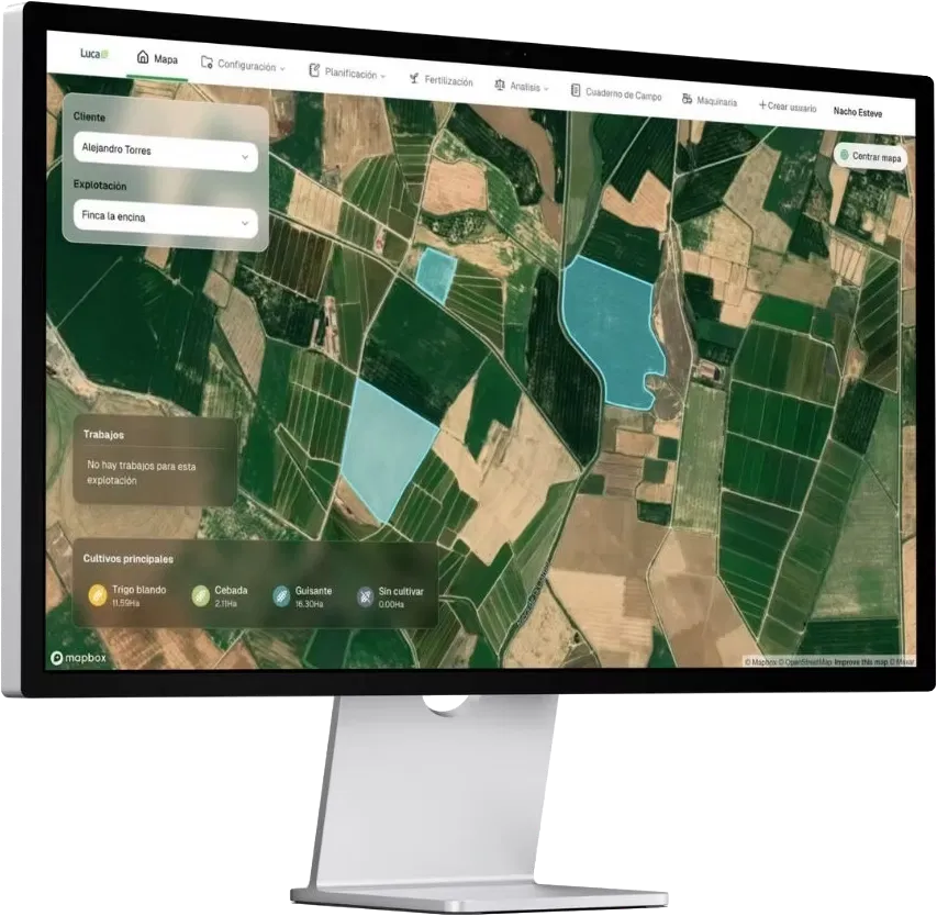 Luca Software en iMac